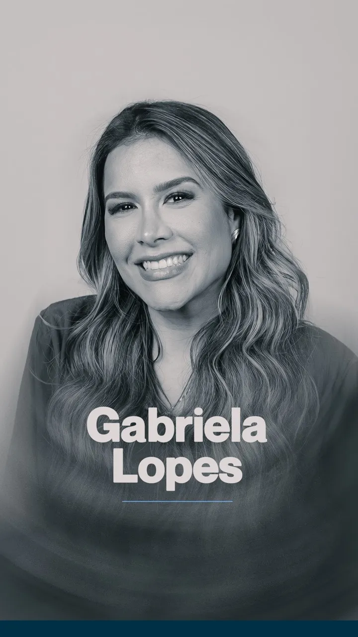 Capa de Corte de conteúdo para Gabriela Lopes